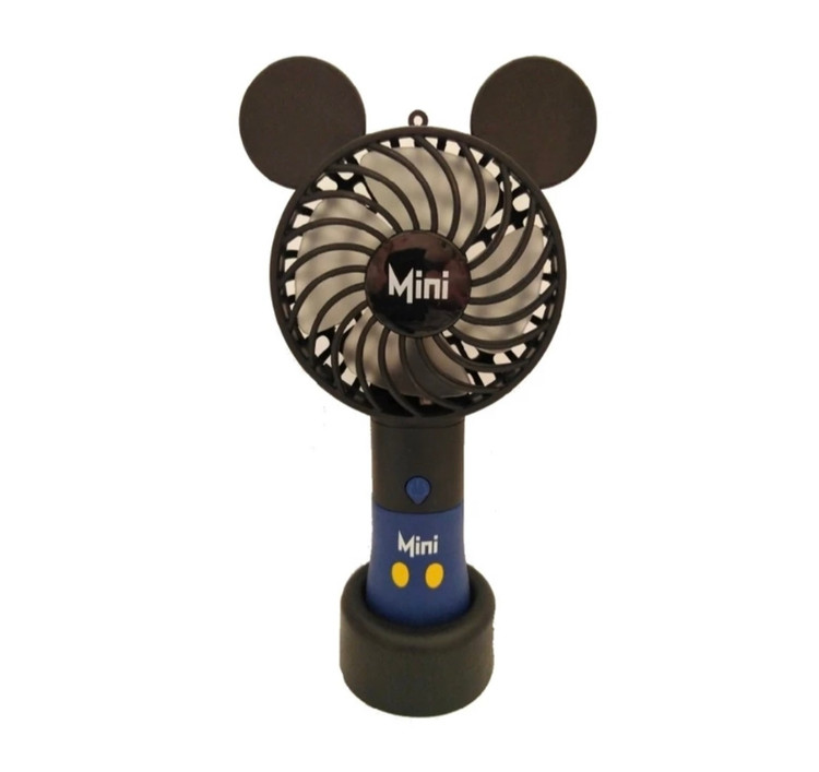 پنکه شارژی مدل MINI عروسکی میکی موس