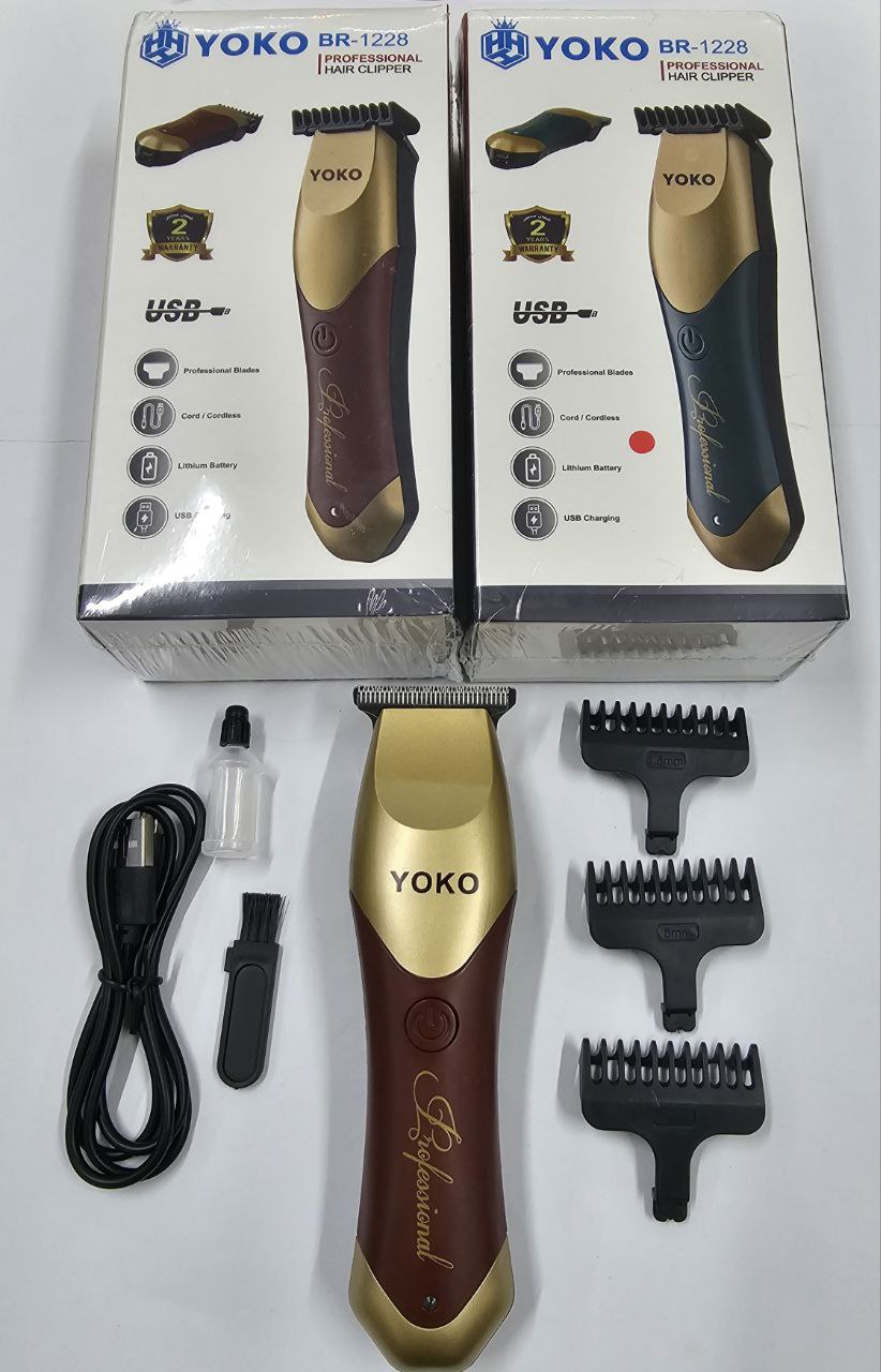 ماشین اصلاح یوکو مدل Yoko br-1228