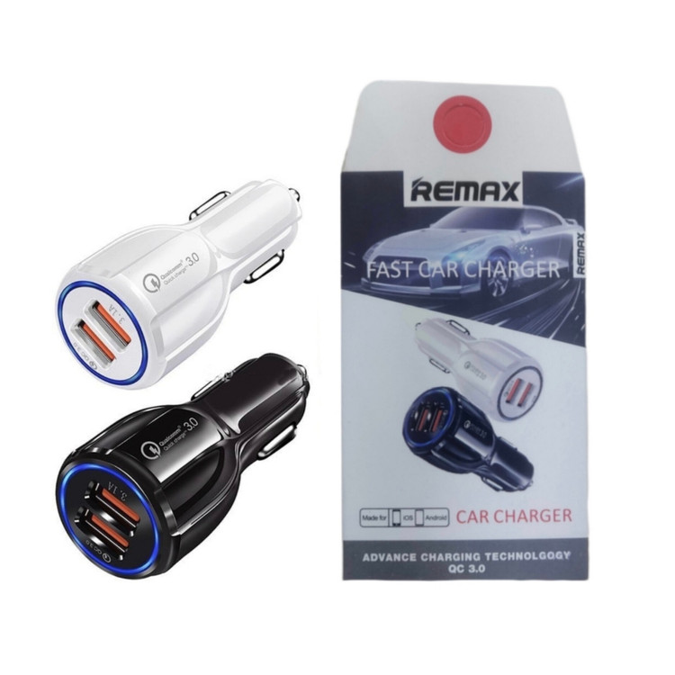 شارژر فندکی ریمکس REMAX دو پورت 6/1 آمپر فست شارژ