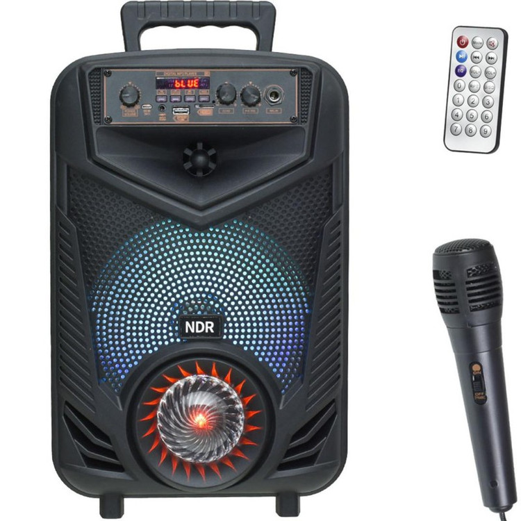 اسپیکر بلوتوثی قابل حمل NDR مدل P44 سایز 8 اینچ