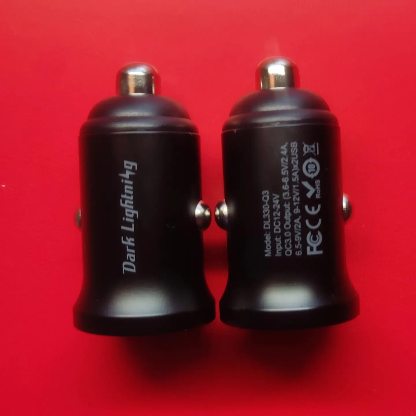 شارژر فندکی اورجینال dark lightining دو‌پورت فست شارژ