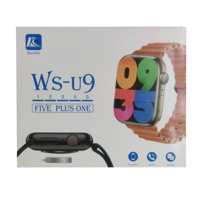 پک ساعت هوشمند KEQIWEAR مدل WS-U9 با 5 بند