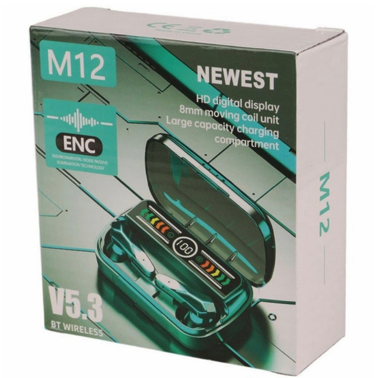 هندزفری بلوتوثی مدل M12 ENC NEWEST