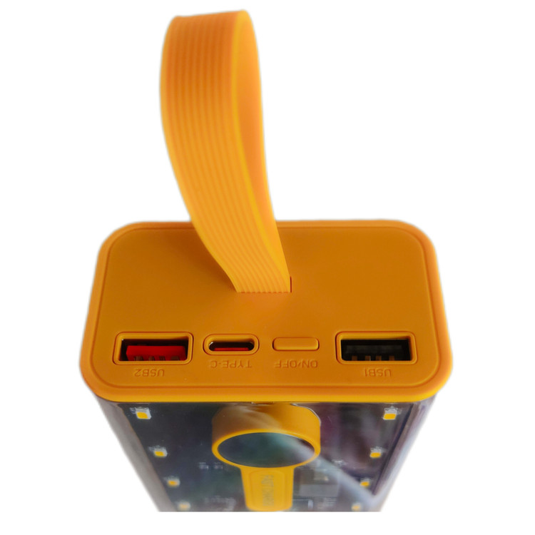 پاوربانک شیشه ای چراغدار 20000mAh BM3 مدل M744