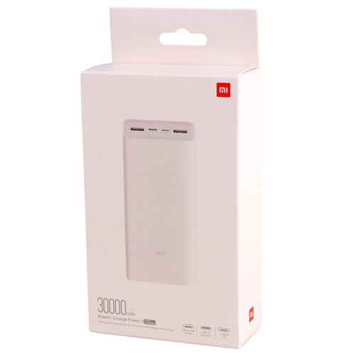 پاوربانک شیائومی ظرفیت 30000mAh مدل Mi PB3018ZM