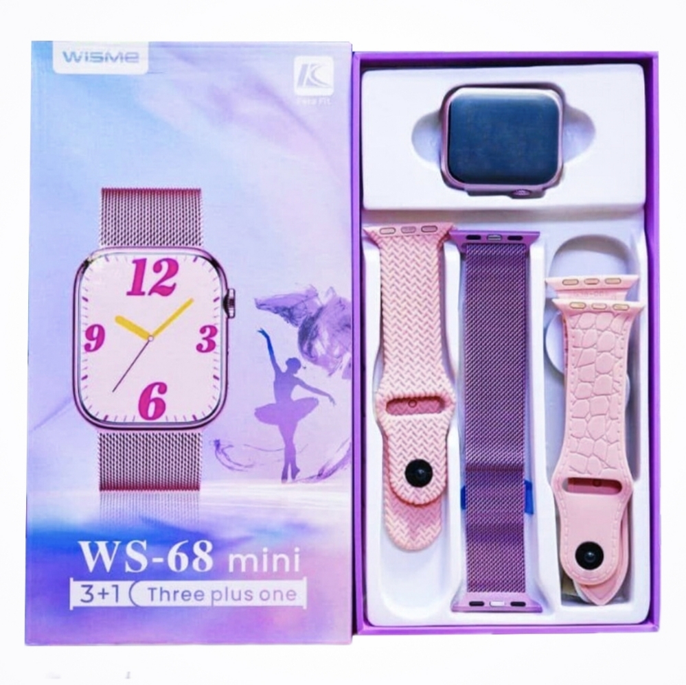 ساعت هوشمند طرح اپل واچ wisme مدل ws-68 mini