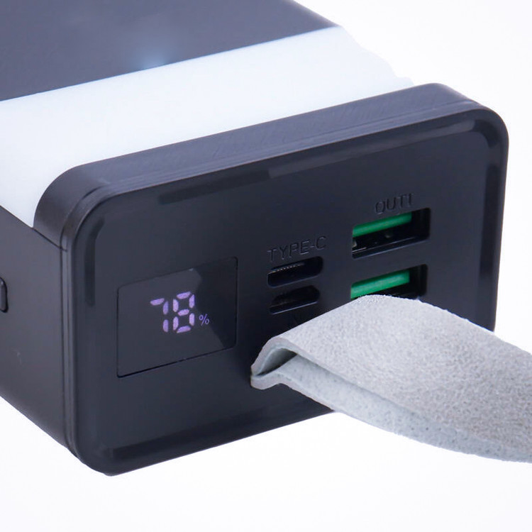 پاوربانک چراغدار BM3 ظرفیت 30000mAh مدل T333