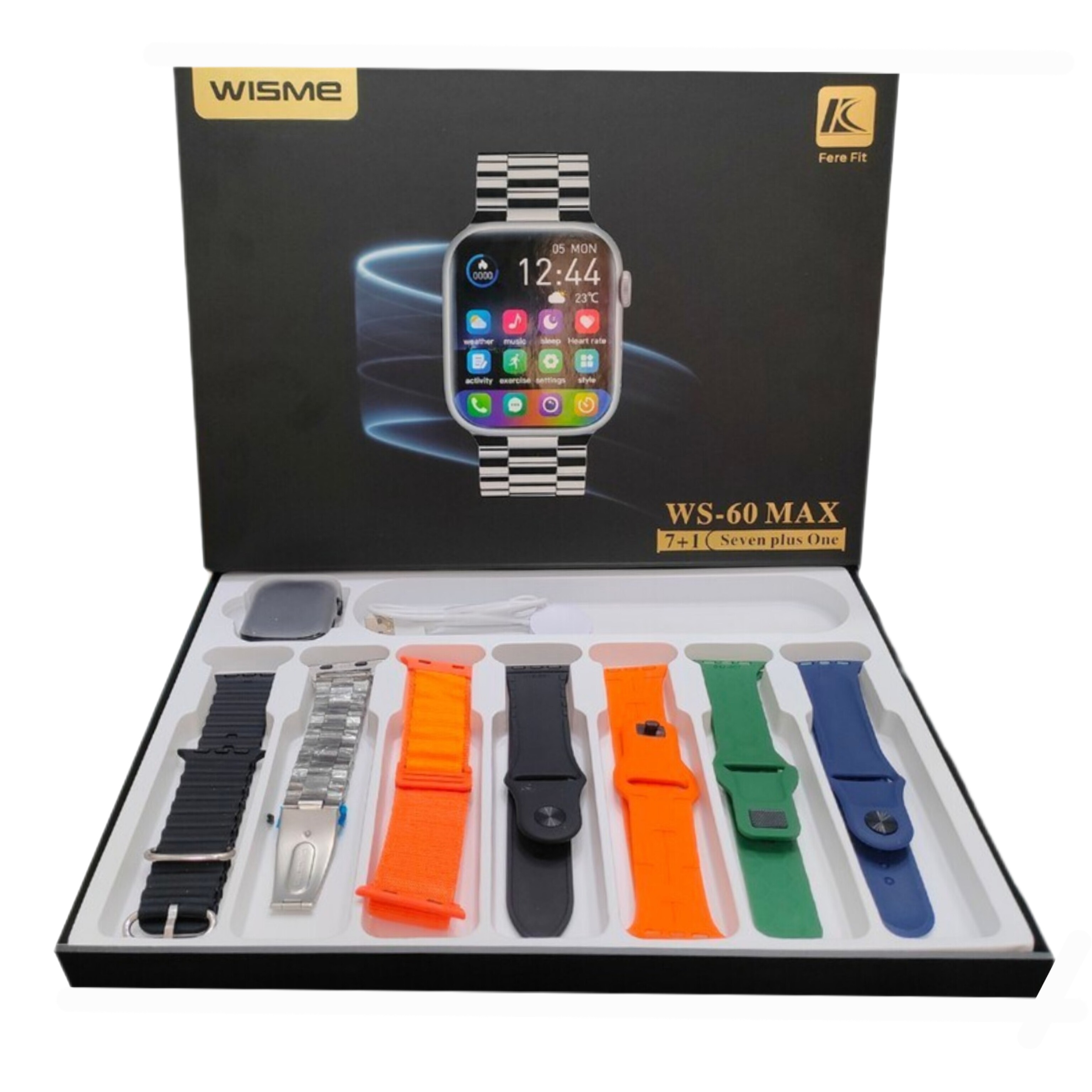 خرید ساعت هوشمند طرح اپل واچ ws-60 max