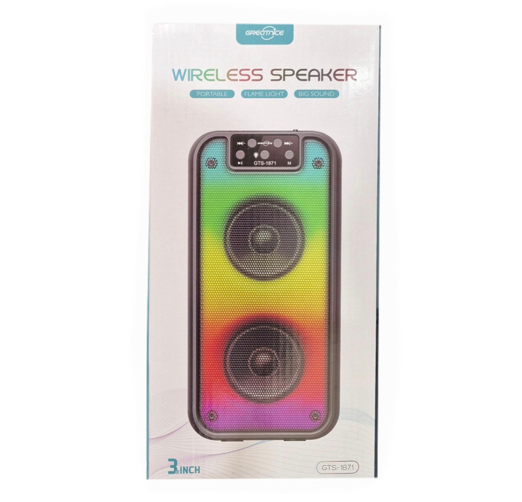 اسپیکربلوتوثی قابل حمل گریت نایس مدل GTS-1871 سایز 6 اینچ