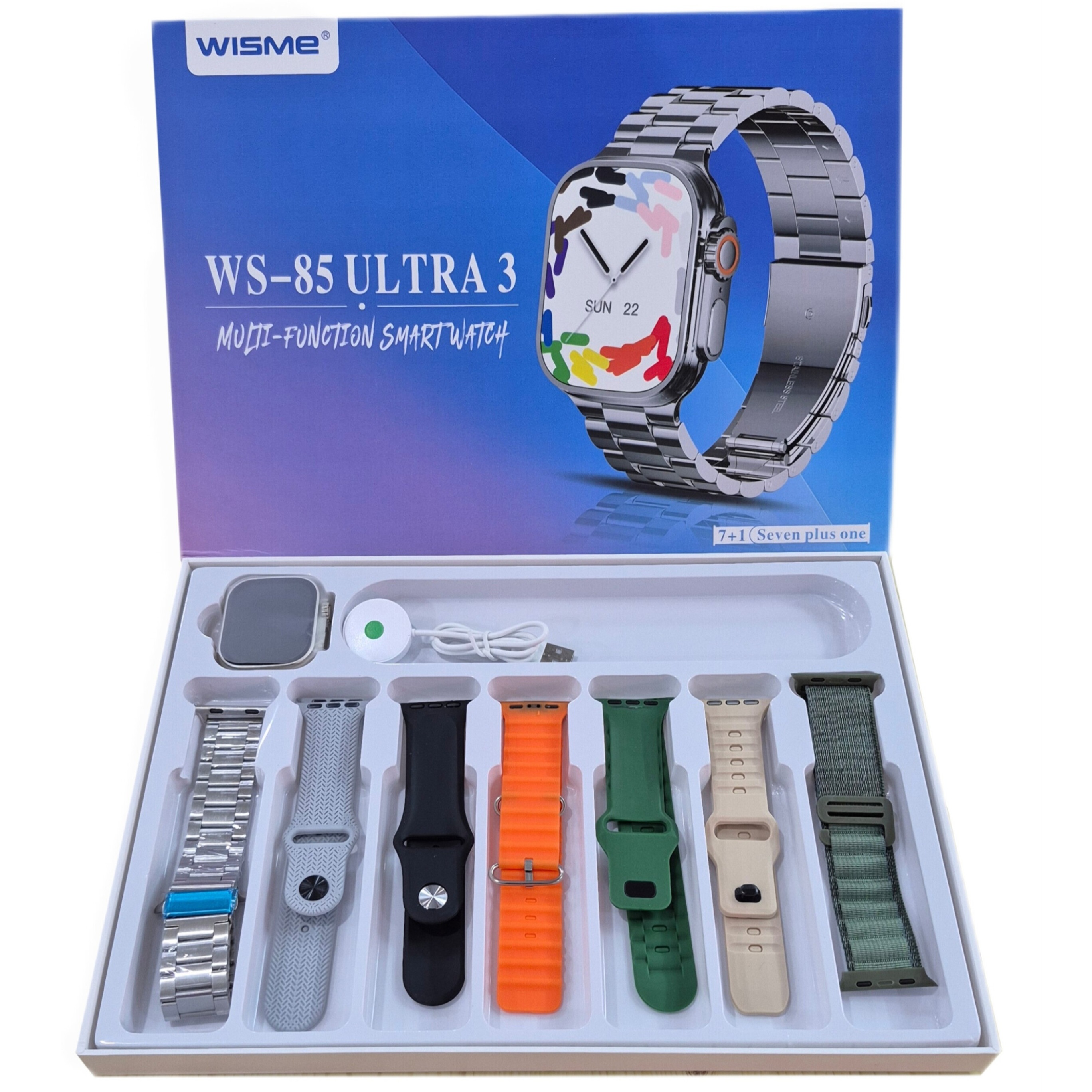 خرید ساعت ویزمی الترا۳ مدل WS85 ULTRA3 اسمارت واچ ویسمی