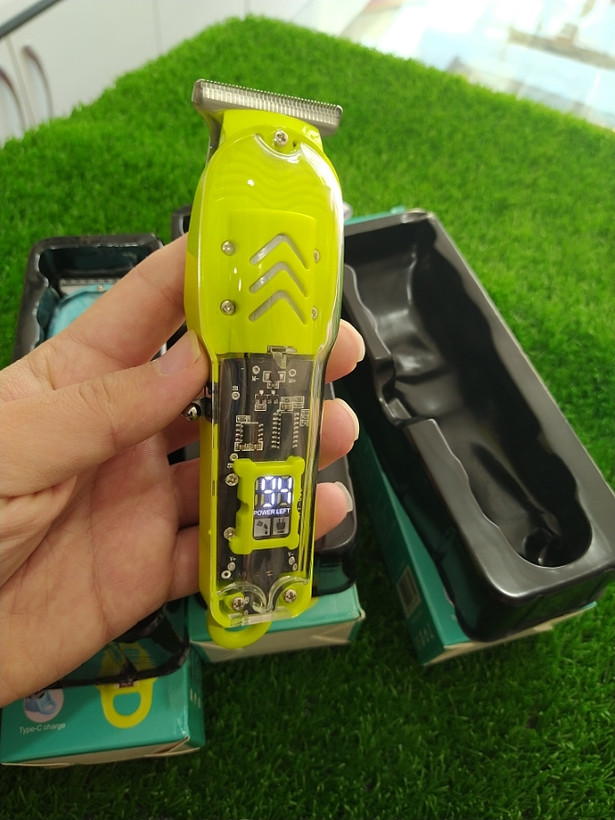 ماشین اصلاح خطزن و صفرزن شیشه ای مدل GYT-999 با نمایشگر led