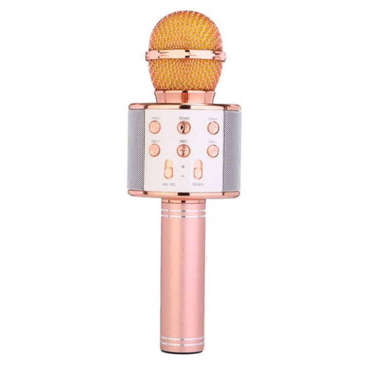 میکروفون اسپیکر بلوتوثی godfrey مدل ws-858 چند رنگ