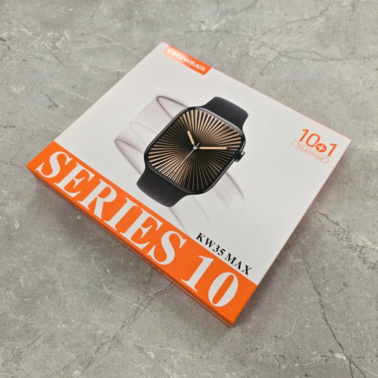 ساعت هوشمند سری ۱۰ کگیویر مدل KW35 MAX با 10 بند ساعت متنوع