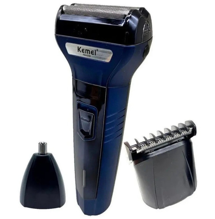 ماشین اصلاح سه کاره شارژی سر و صورت و شیور کیمی مدل KM-6330