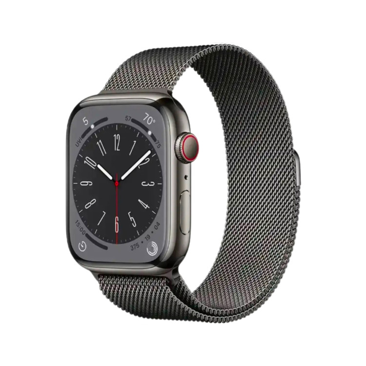 ساعت هوشمند سری ۱۰ ویسمی مدل WISME-X17 با نمایشگر سوپر آمولد و 5 بند فلزی و سیلیکونی