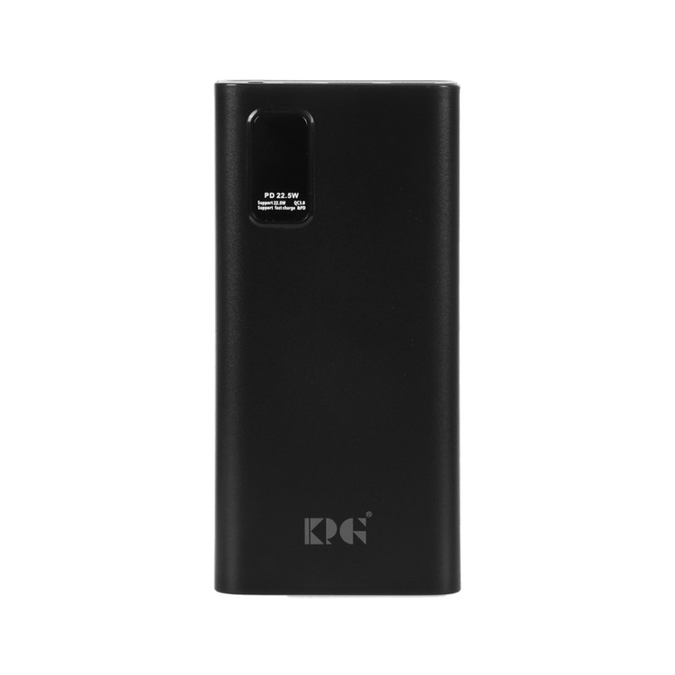 پاوربانک 2۰۰۰۰mAh نمایشگردار KPG مدل PD-25 فست شارژ