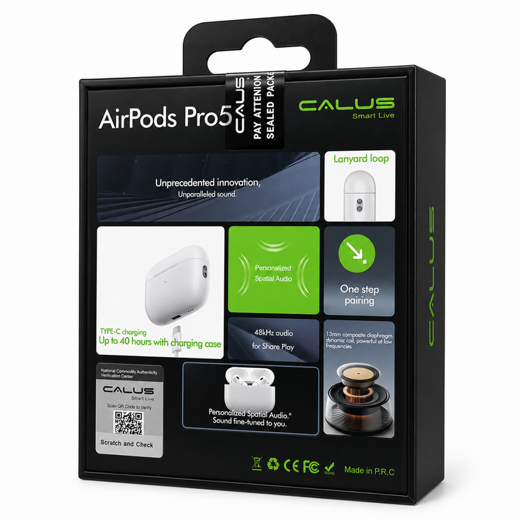 هندزفری بلوتوثی کالوس مدل AIRPODS PRO5